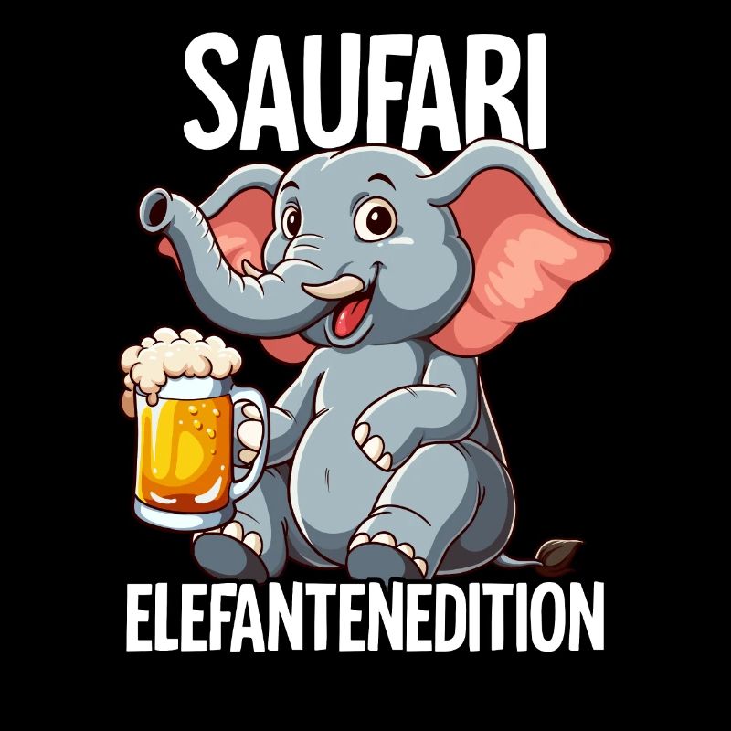 Saufari Elefantenedition Elefant Bier