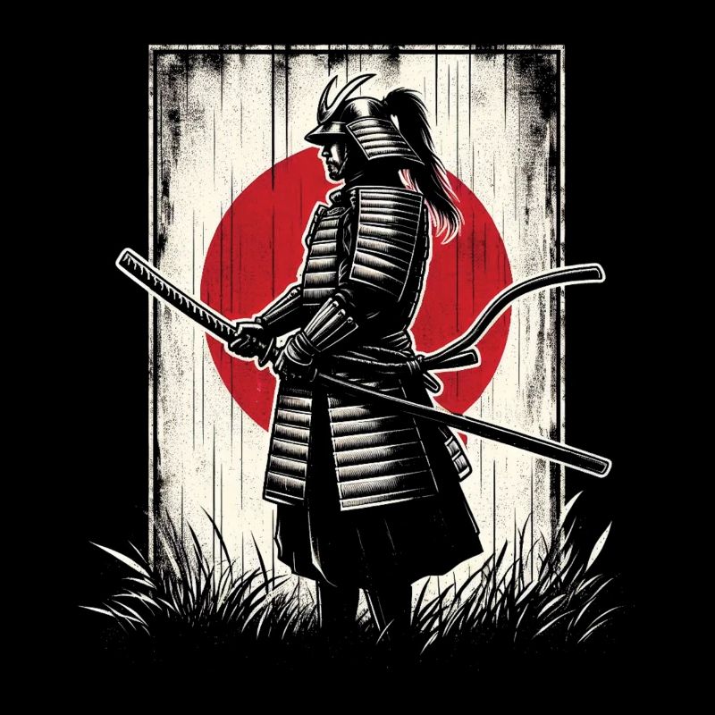 Samurai Ronin Sword Fighting Warrior Gift