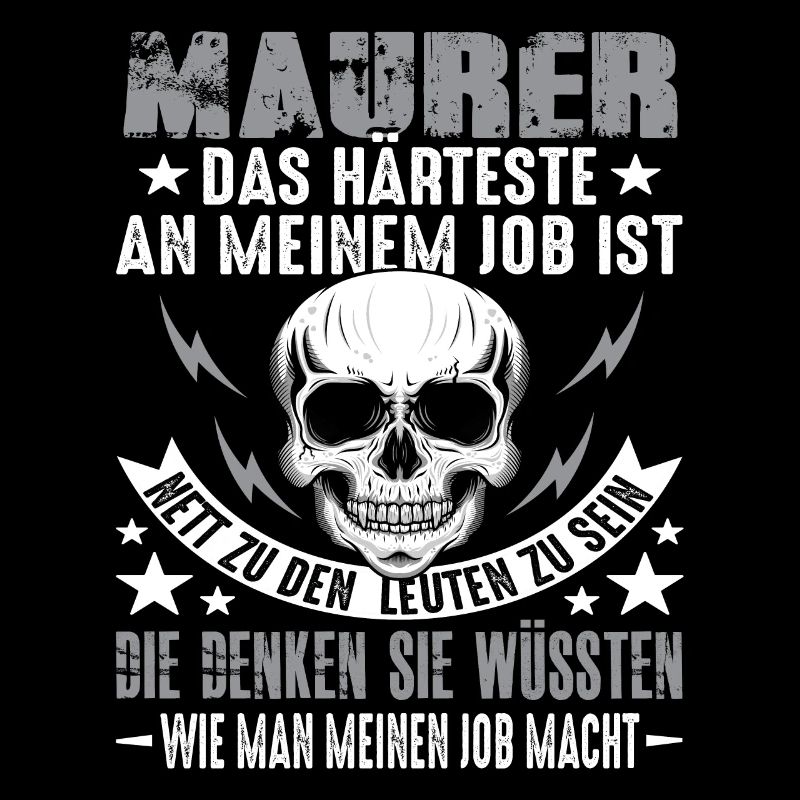 Bricklayer Building Construction Master Mason Lustig