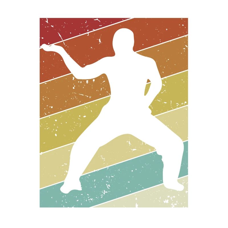 Retro Capoeirista Ginga Dance Professional