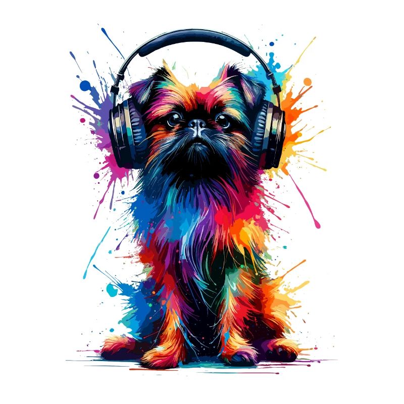 Casque Splash Art Brussels Griffon Griffon