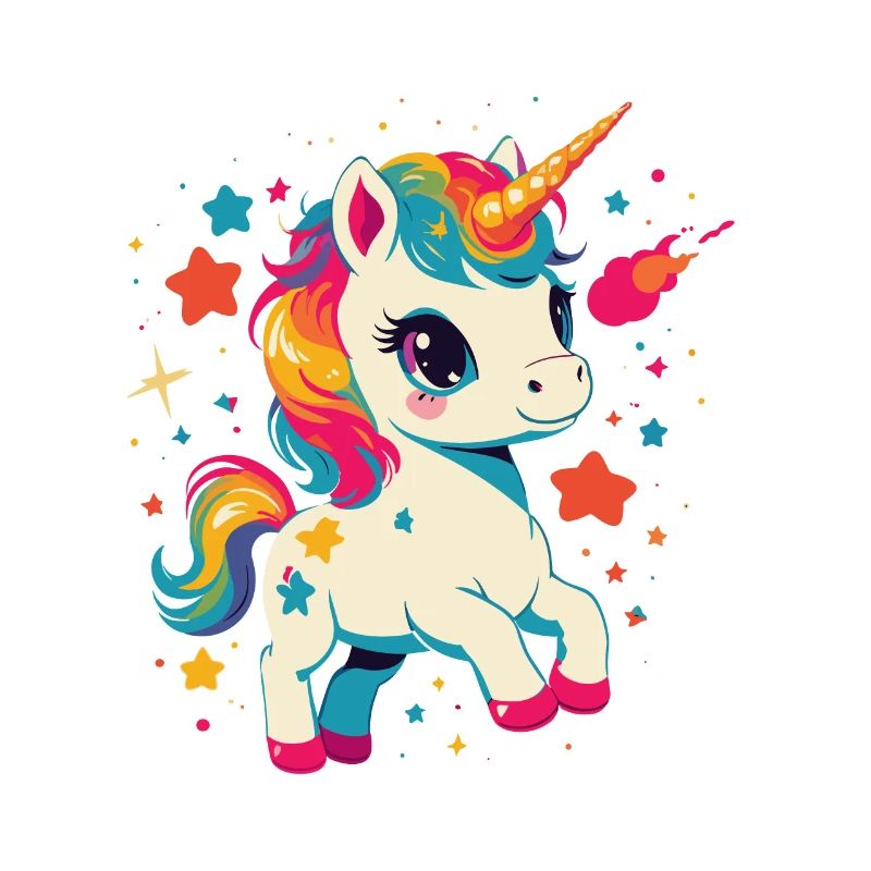 Einzigartiges Geburtstag Einhorn Mädchen