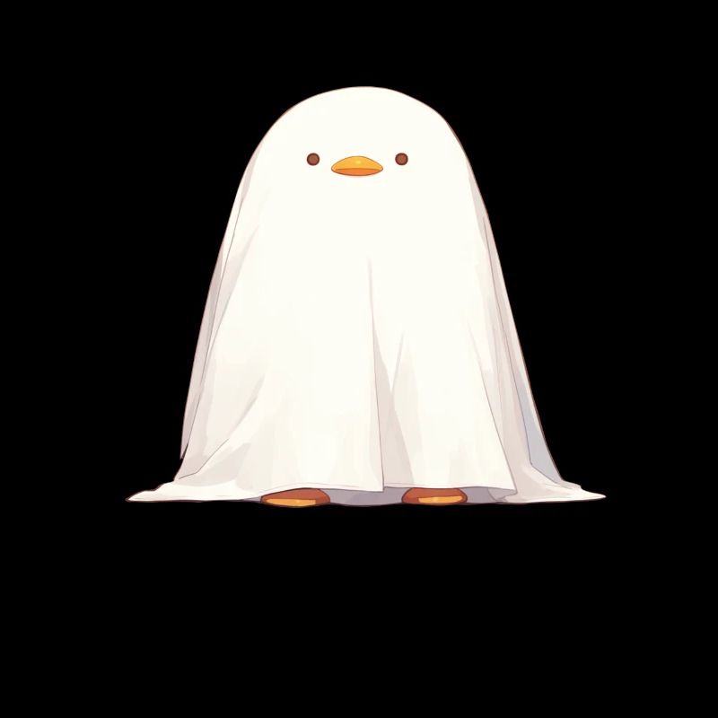 Penguin Ghost Halloween Penguin Cute