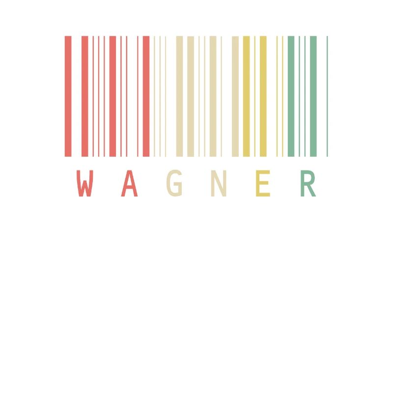 Nom de style de code-barres unique Wagner
