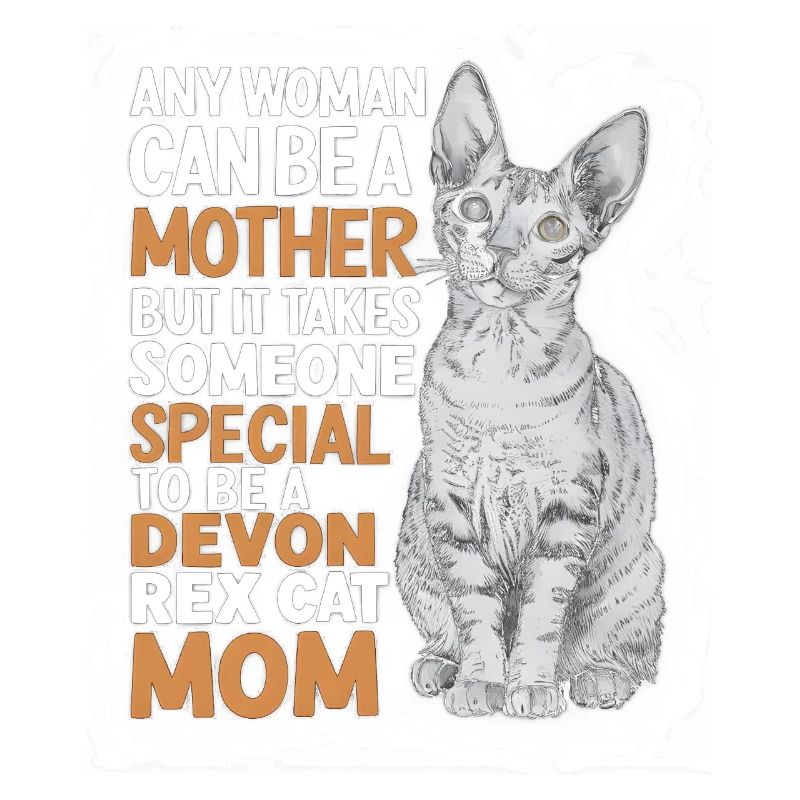 Katze Devon Rex Geschenk