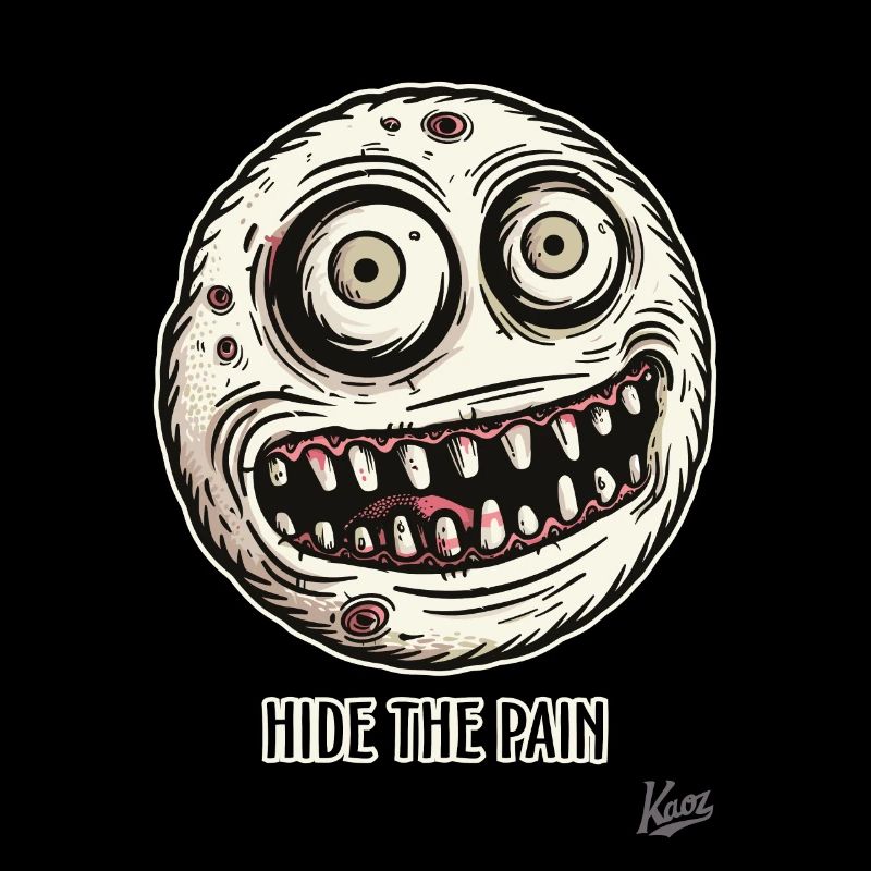 Petit monstre cool : Cachez la douleur
