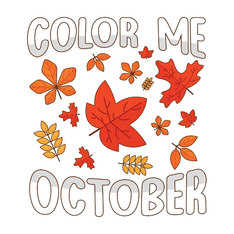 Color Me October Leaf Peeper Leaf Peeping
