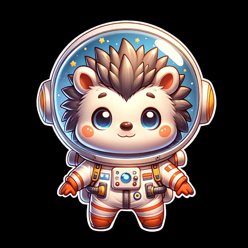 Hérisson Astronaute
