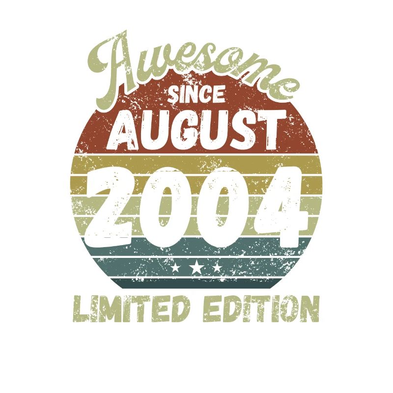 Awesome since August 2004 - Geburtstag