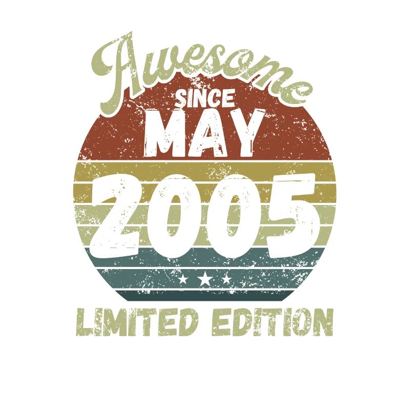 Awesome since May 2005 - Geburtstag