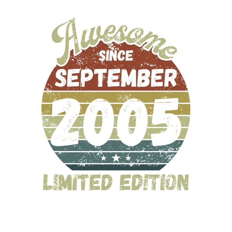 Awesome since September 2005 - Geburtstag