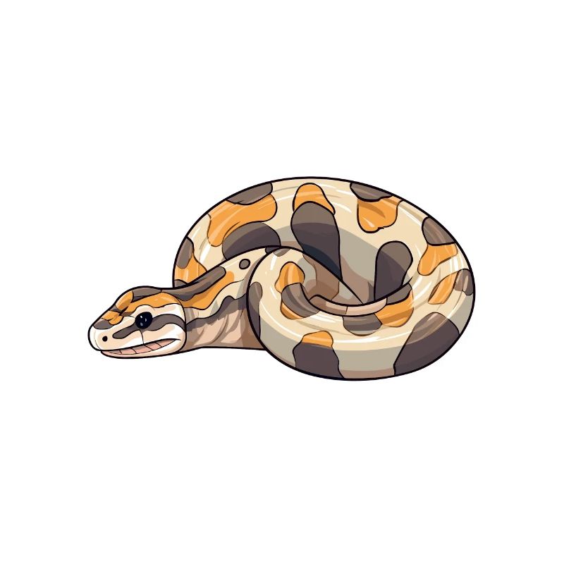 Boule de banane Python Herpétologiste Boule de corail
