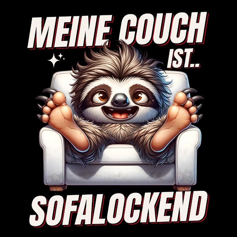 Funny sloth to sleep & chill