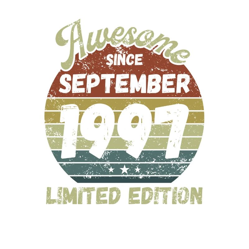 Awesome since September 1997 - Geburtstag