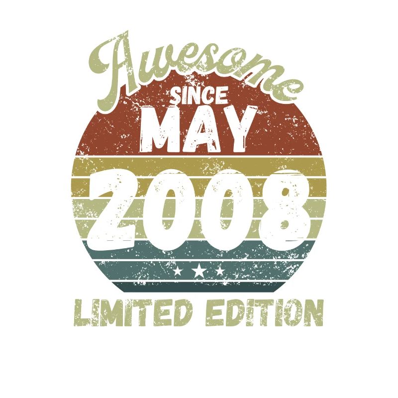 Awesome since May 2008 - Geburtstag