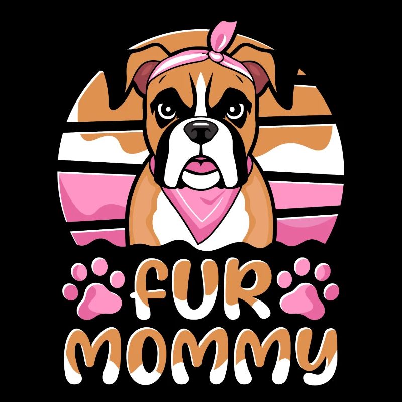 Boxer Hund Deutscher Boxer Mutter Hundemama