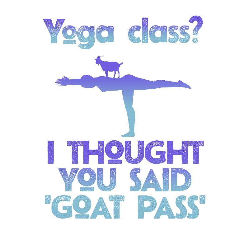 Yoga-Kurs oder Ziegenpass