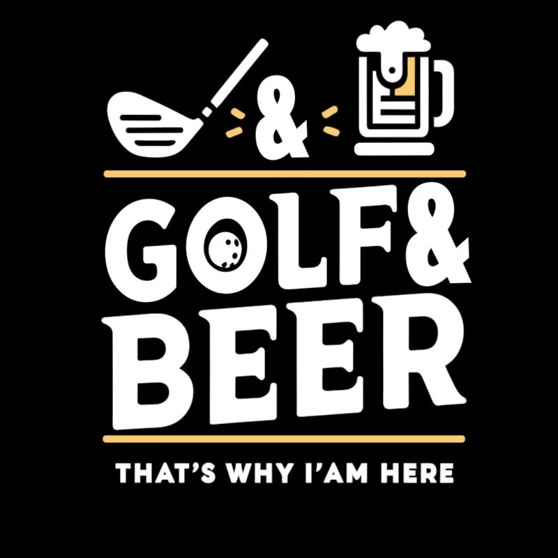Golf und Bier - deshalb bin ich hier