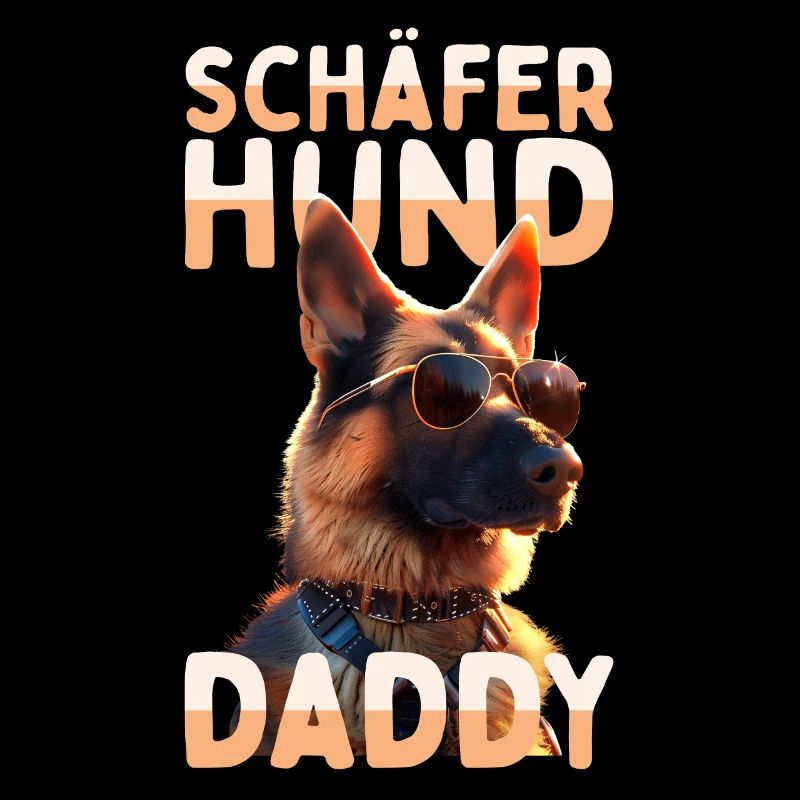 German Shepherd Daddy Dad Dad Father's Day Shepherd Dogs