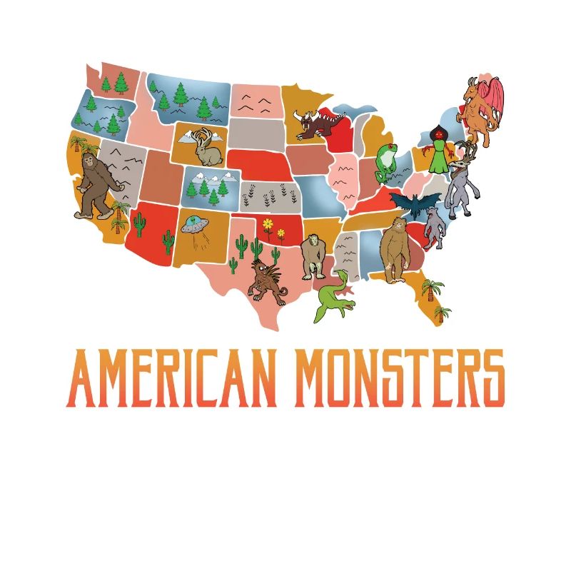American Monsters Cryptid Monsters Myth Creatures