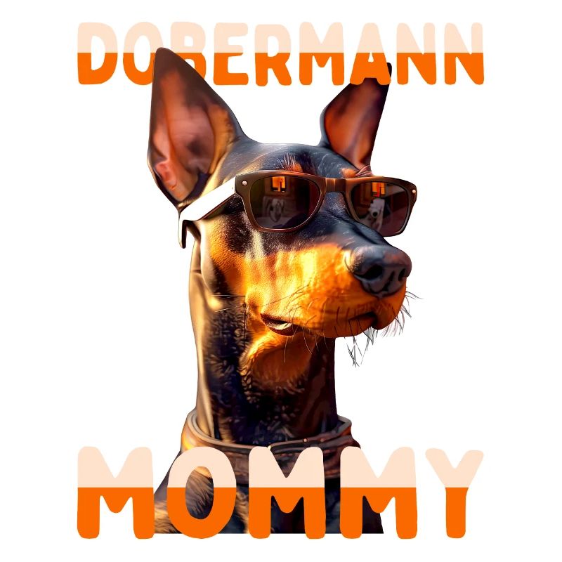 Dobermann Mommy Mama Mutter Muttertag Mom Doberman
