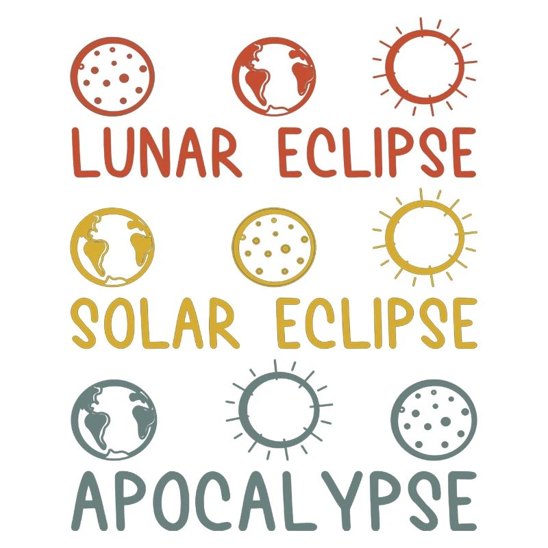 Solar Lunar Eclipse Apocalypse Celestial Event