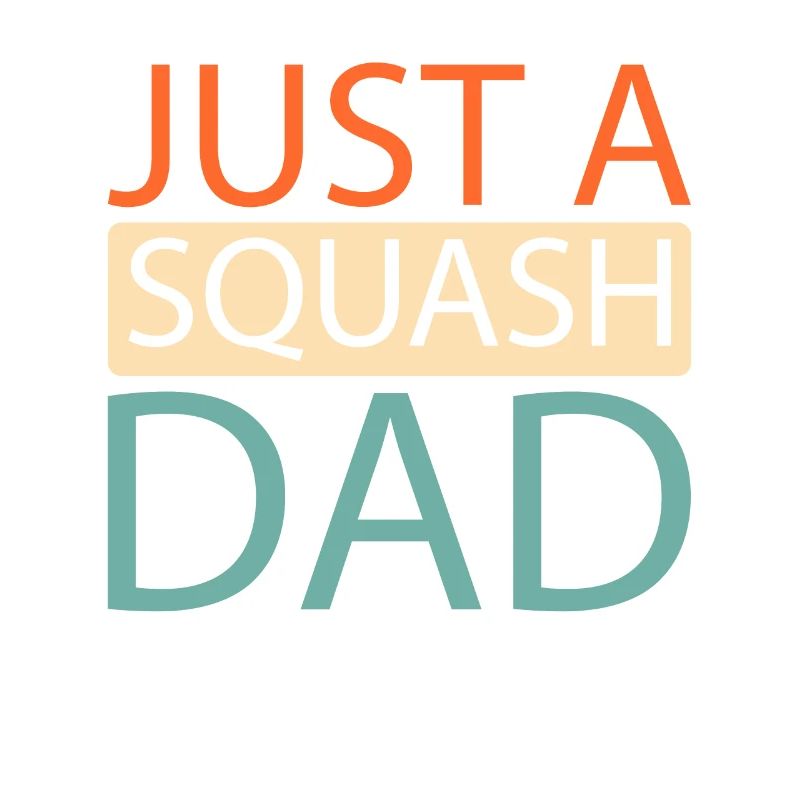 Le squash juste un papa de squash