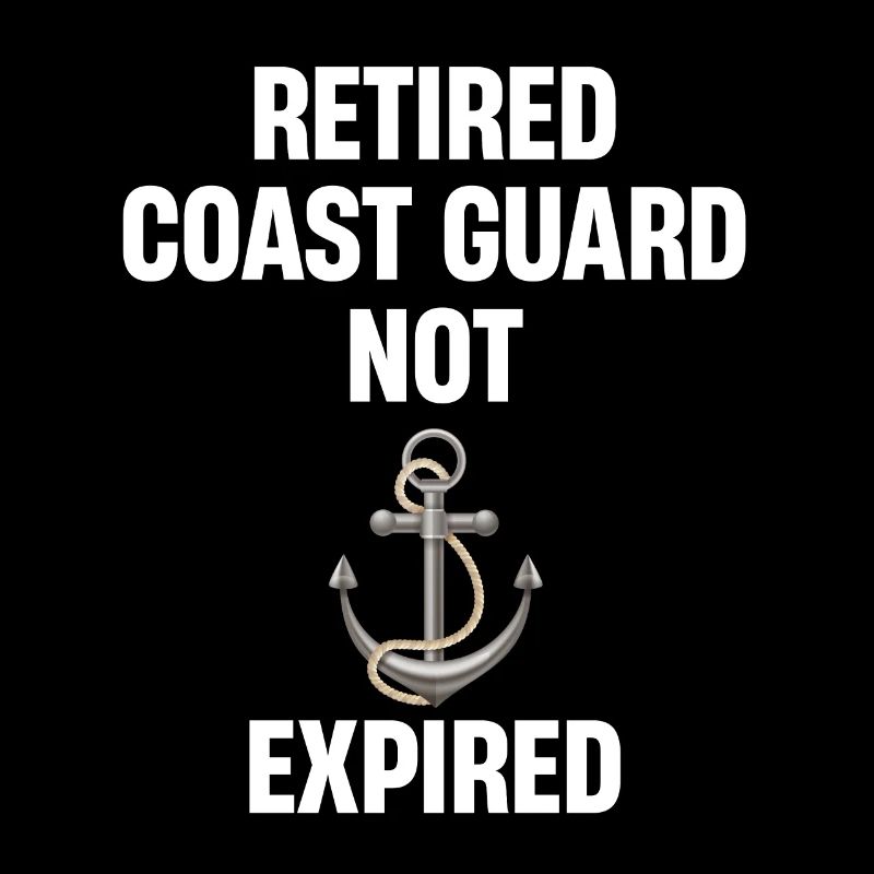 Garde côtière à la retraite, pas encore dans le