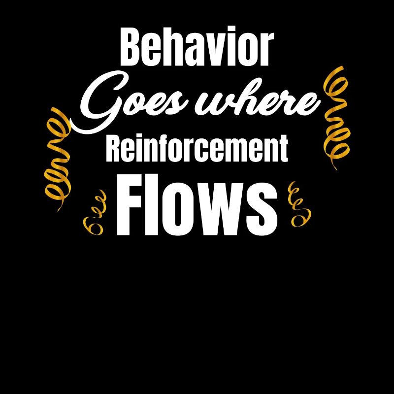 Gesch behavior goes where reinforcement flows