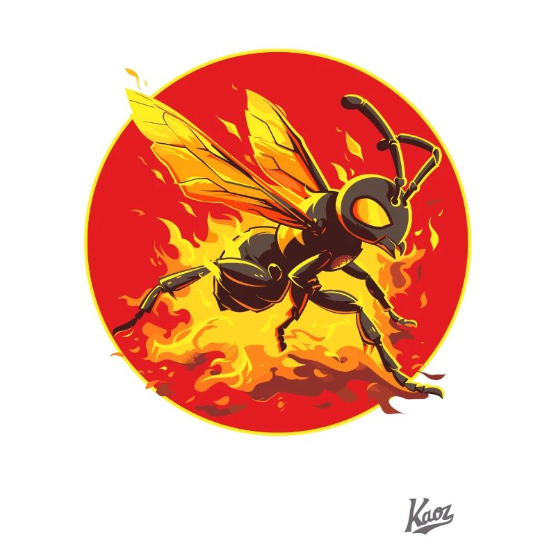 Burning Flying Ant