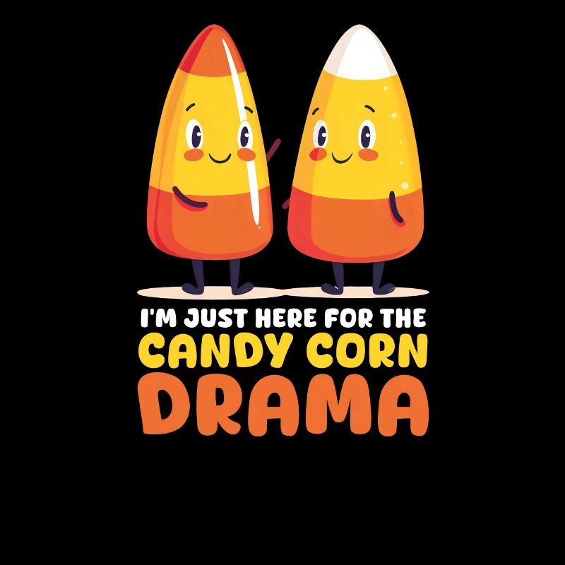 Candy Corn I'M Just Here For The Candy Corn Drama