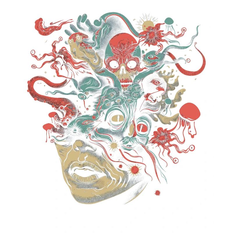 Weirdcore Aesthetics Weird Face Skull Dreamcore