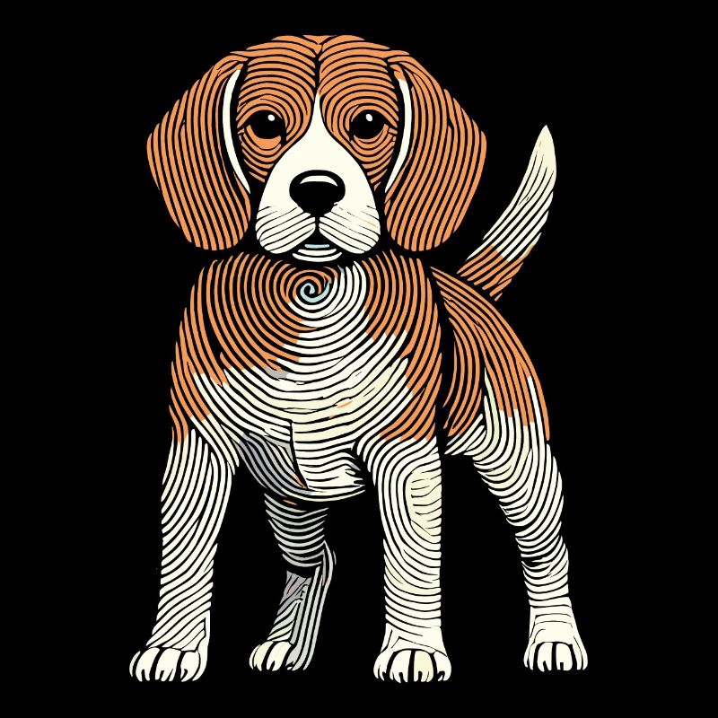 Empreinte digitale du beagle