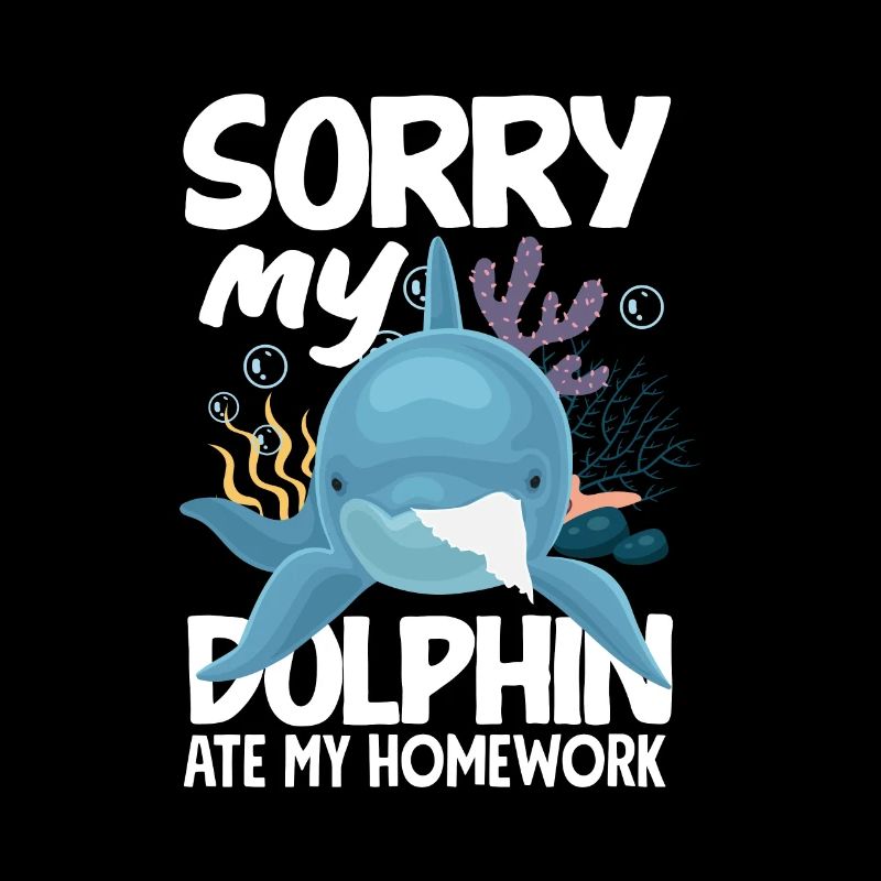 Mon dauphin a mangé mes devoirs
