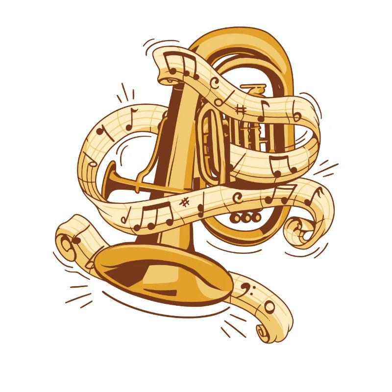 Euphonist Euphoniumist Instrument Player Euphonium