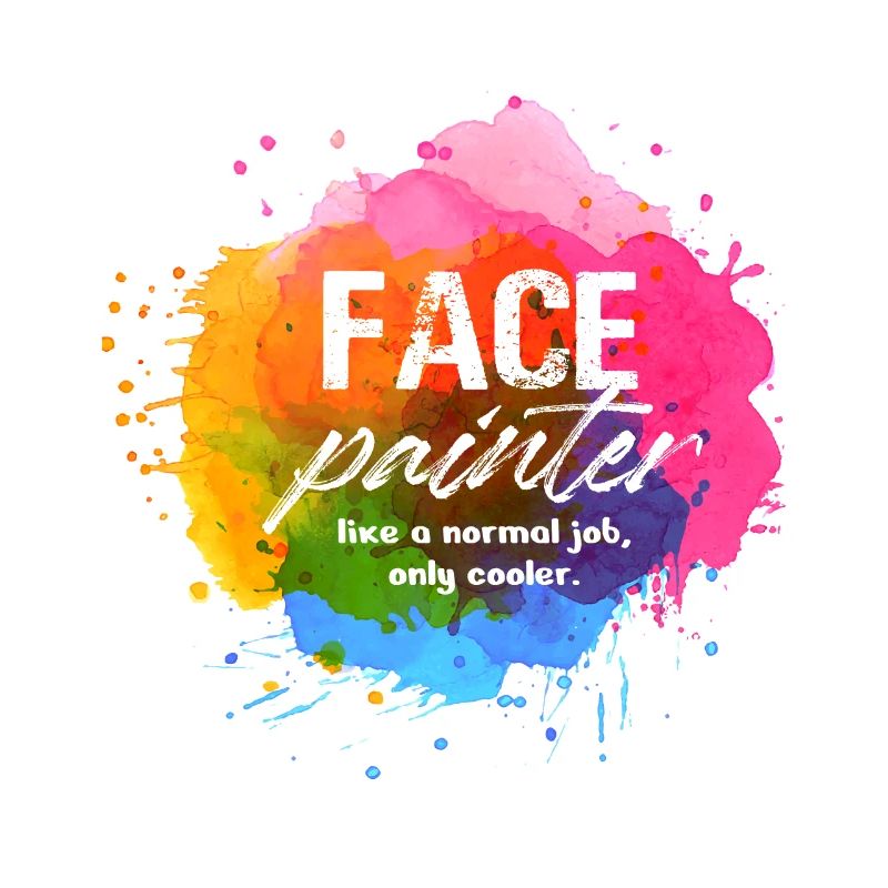 Face Painter comme un travail normal, mais une peau plus froide