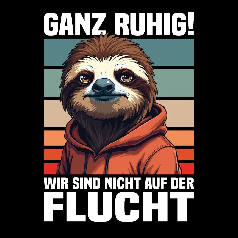 Calm down! We're not on the run sloth