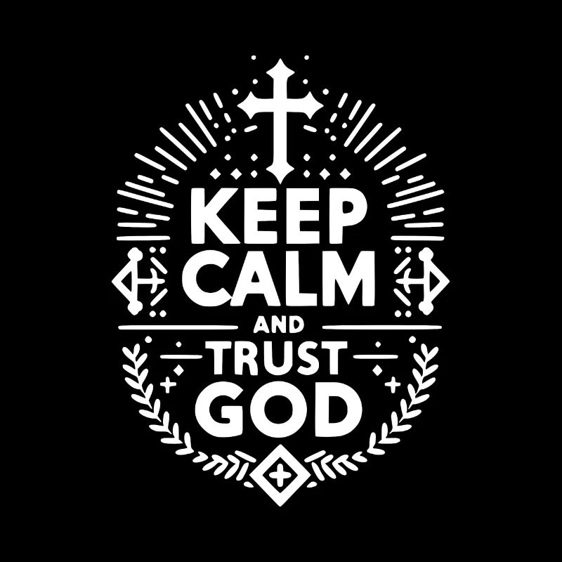 Keep Calm and Trust God