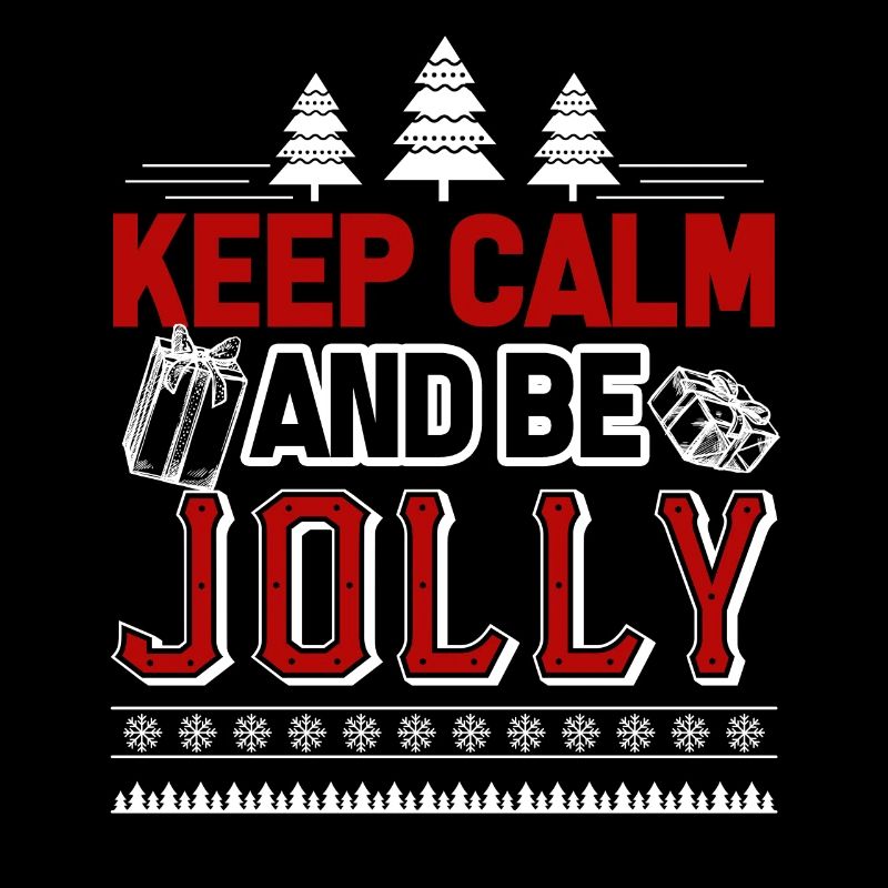 Christmas Keep Calm And Be Jolly