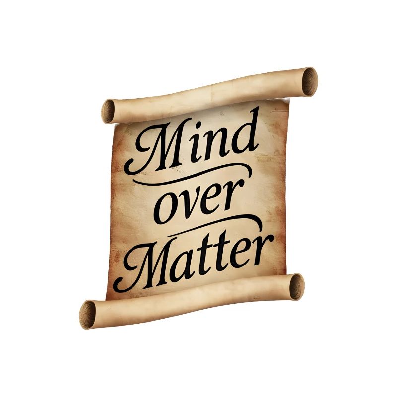 Scroll Mind over matter