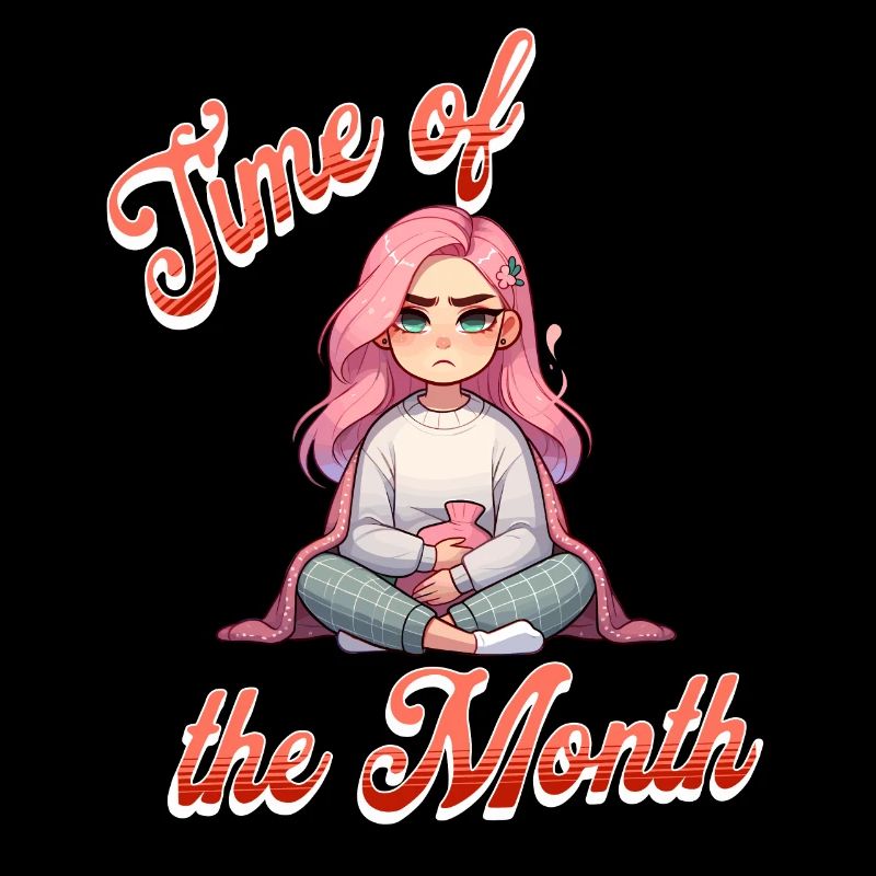 Periode Menstruation Zeit Des Monats