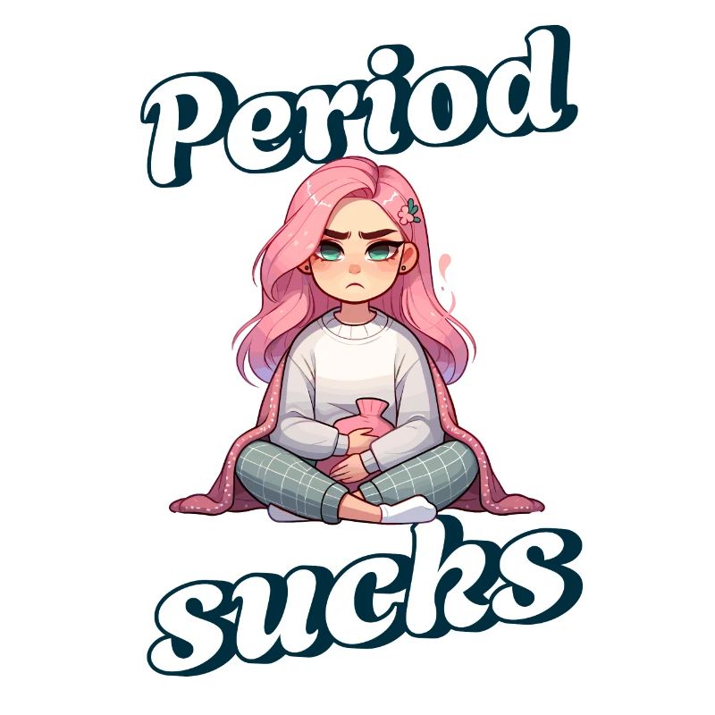 Periode Sucks – Periode, Menstruation Humor