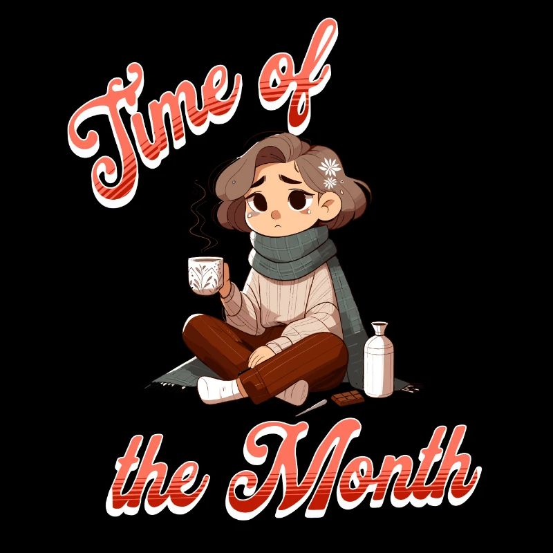 Période des menstruations du mois