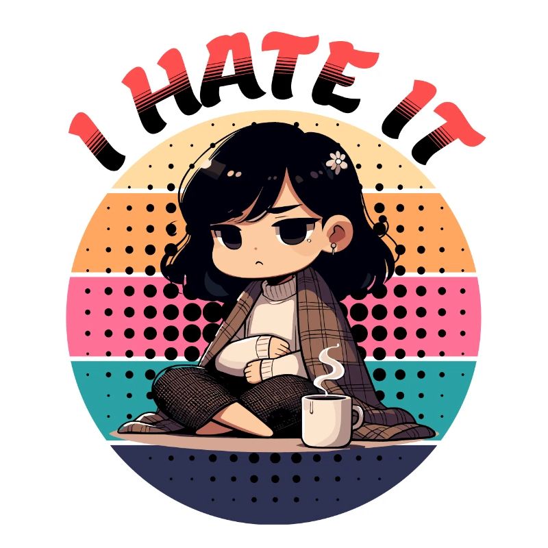 Menstruation Confess I Hate It Expression