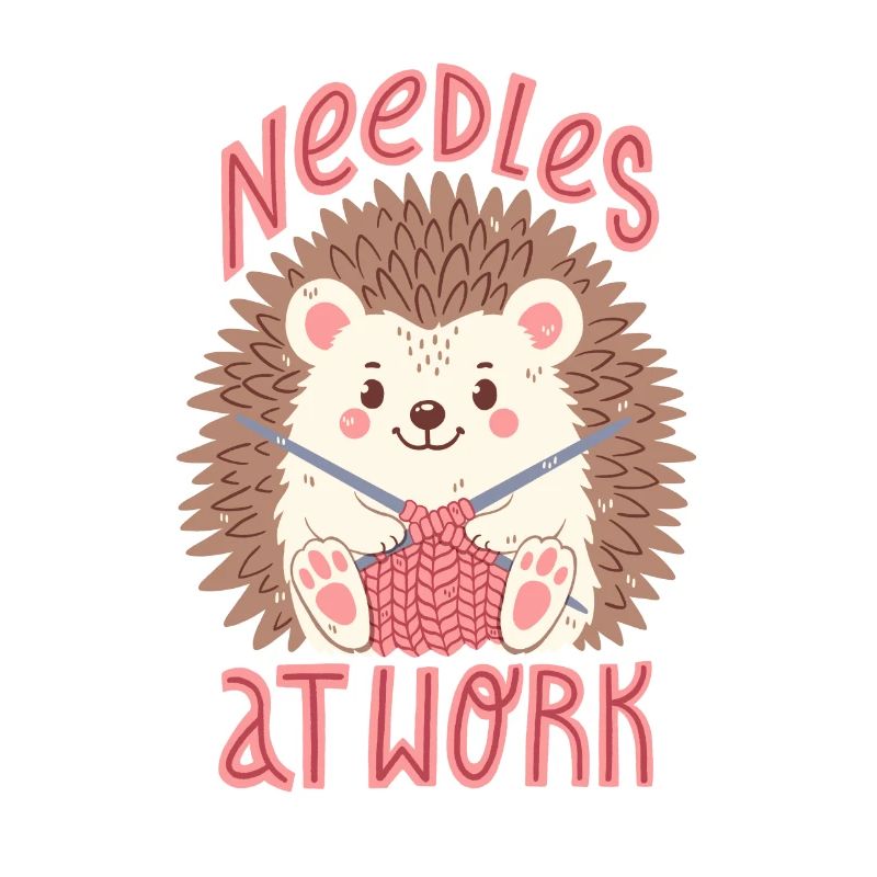 Needles at work