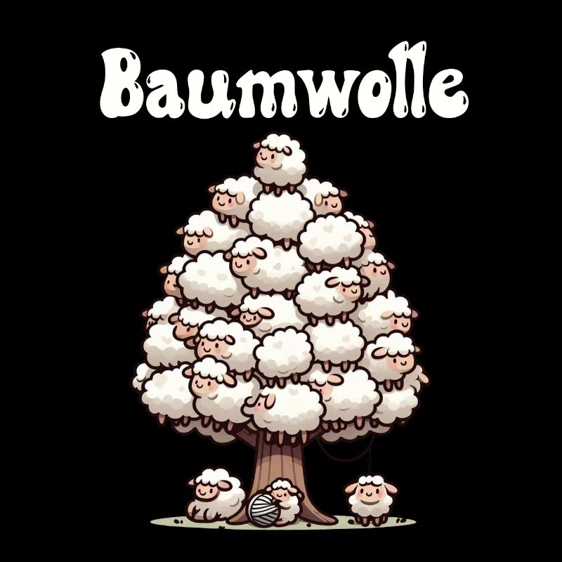 Mouton de coton dessin animé Drôle de mouton Jeu de mots