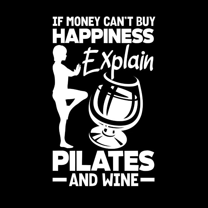 Explaining Pilates and wine happily