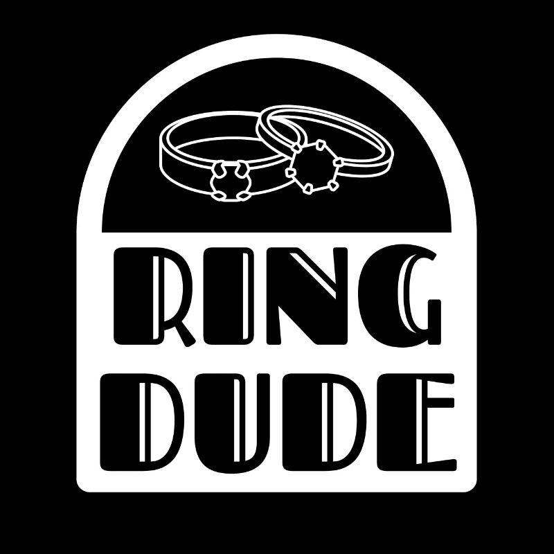 Ring Dude Ring Bearer Wedding Wedding