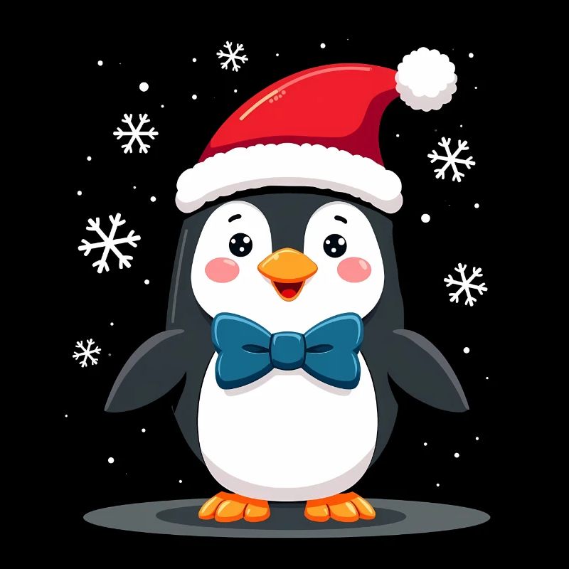 Pinguin Weihnachtshemd