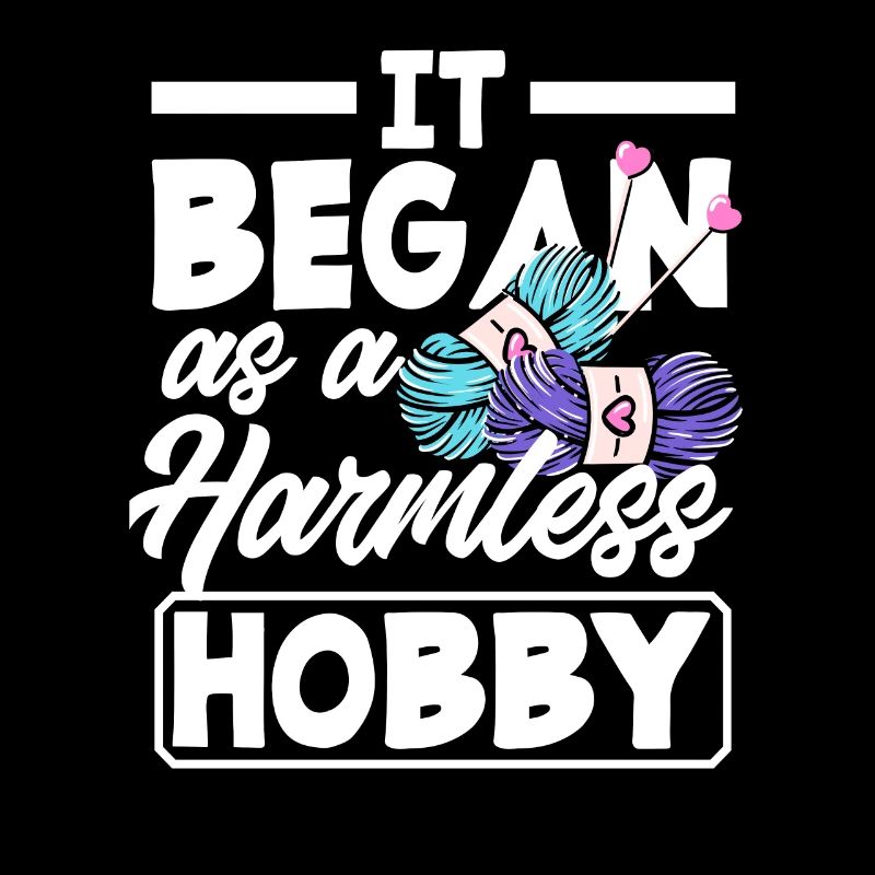 Knitting It started as a harmless hobby